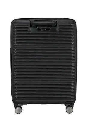 SAMSONITE | Trolley PARALUX SPINNER 67cm espandibile Stone Grey | schwarz